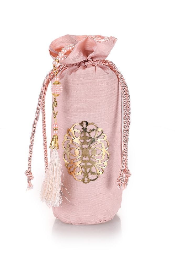 Osmanlı İpeği Şantuk Kese+Seccade+İnci Tespih PUDRA