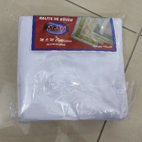 100 CM Desenli Gofralı Tülbent