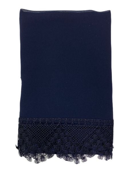 AFRA SERİSİ 4'lü SET ( Pamuk Seccade+ İnci Tespih +Yasin + Güpürlü Şal ) NO:2 SAKS