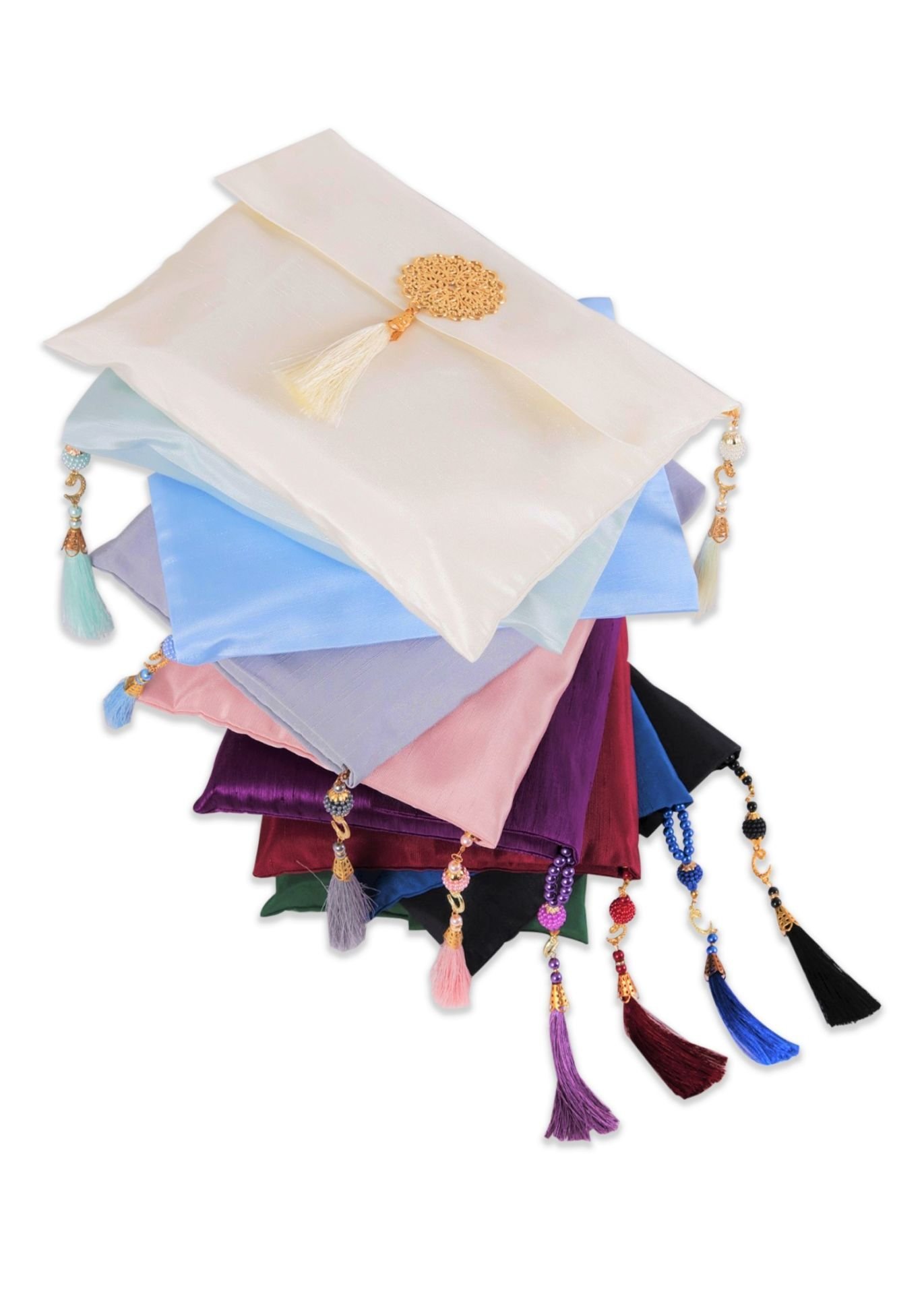 Büyük Şantuk Çanta Full Set ( Pamuk Seccade+Yasin+Tespih)