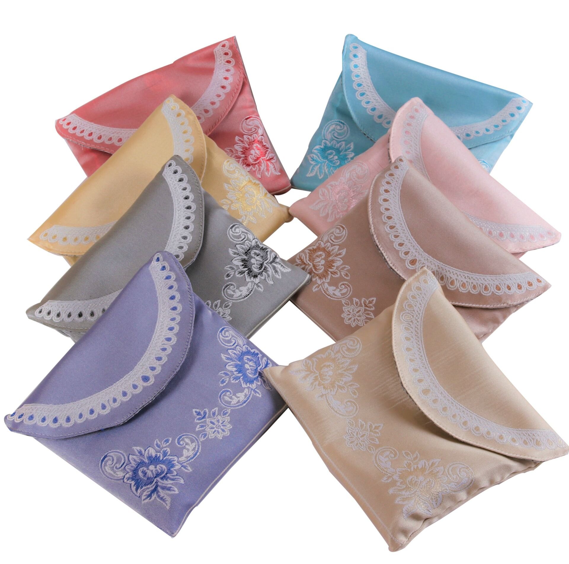 Keseli Saten Seccade İp Askılı Lüks