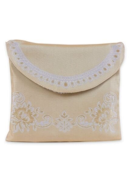 Keseli Saten Seccade İp Askılı Lüks SARI