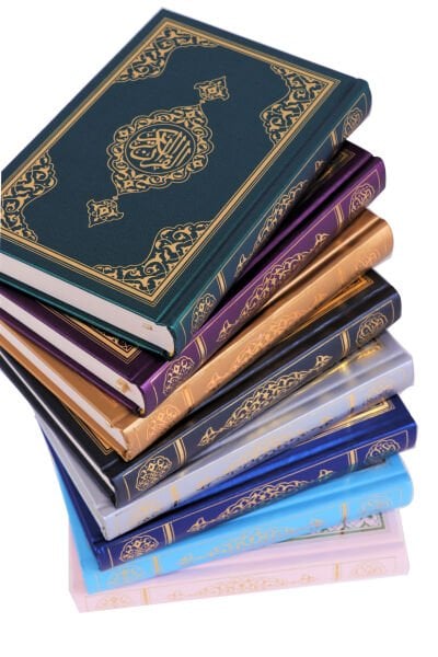 Çanta Boy İki Renkli Kuran (12*17) GRİ