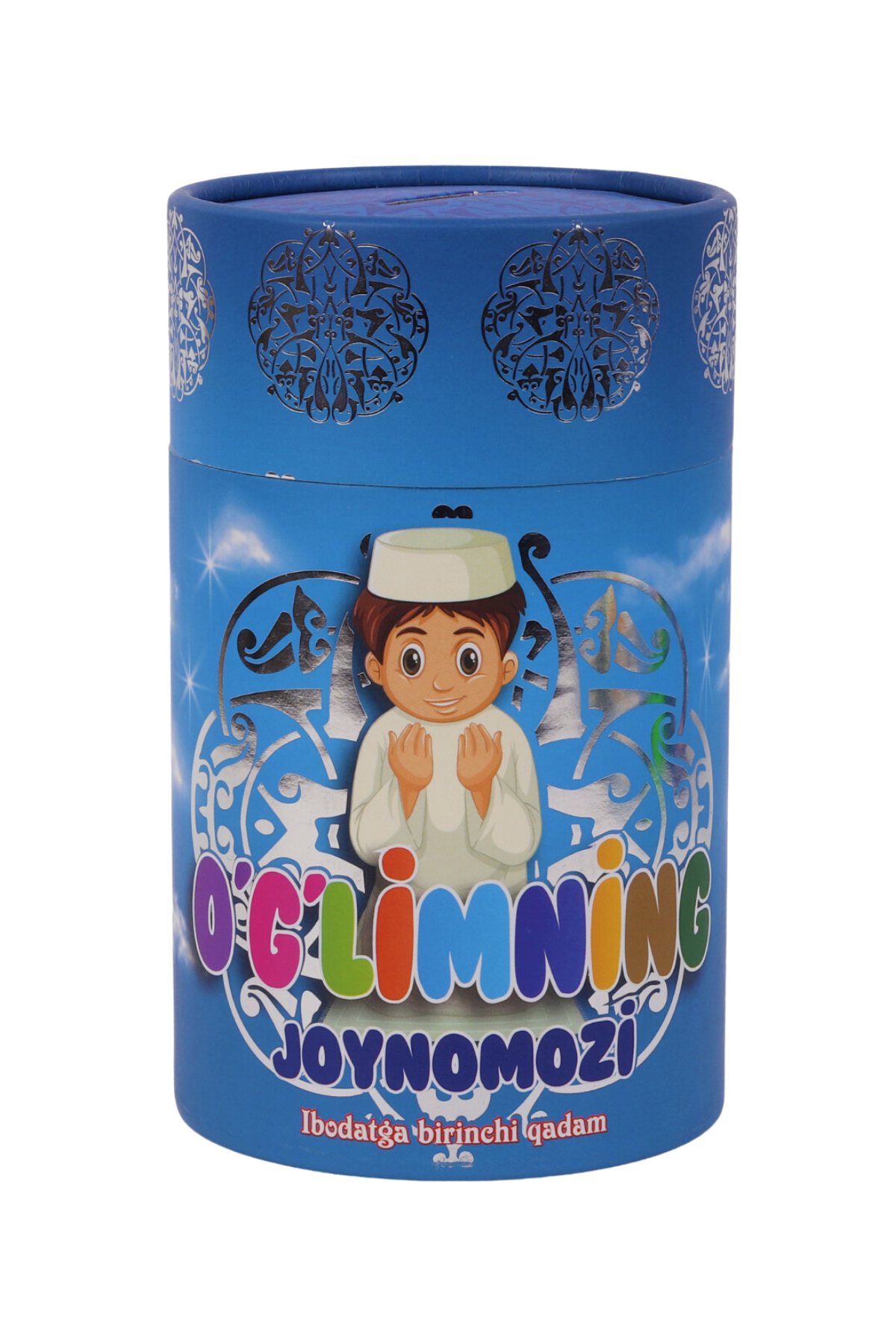 Silindir Çocuk Seti MAVİ - ÖZBEKÇE