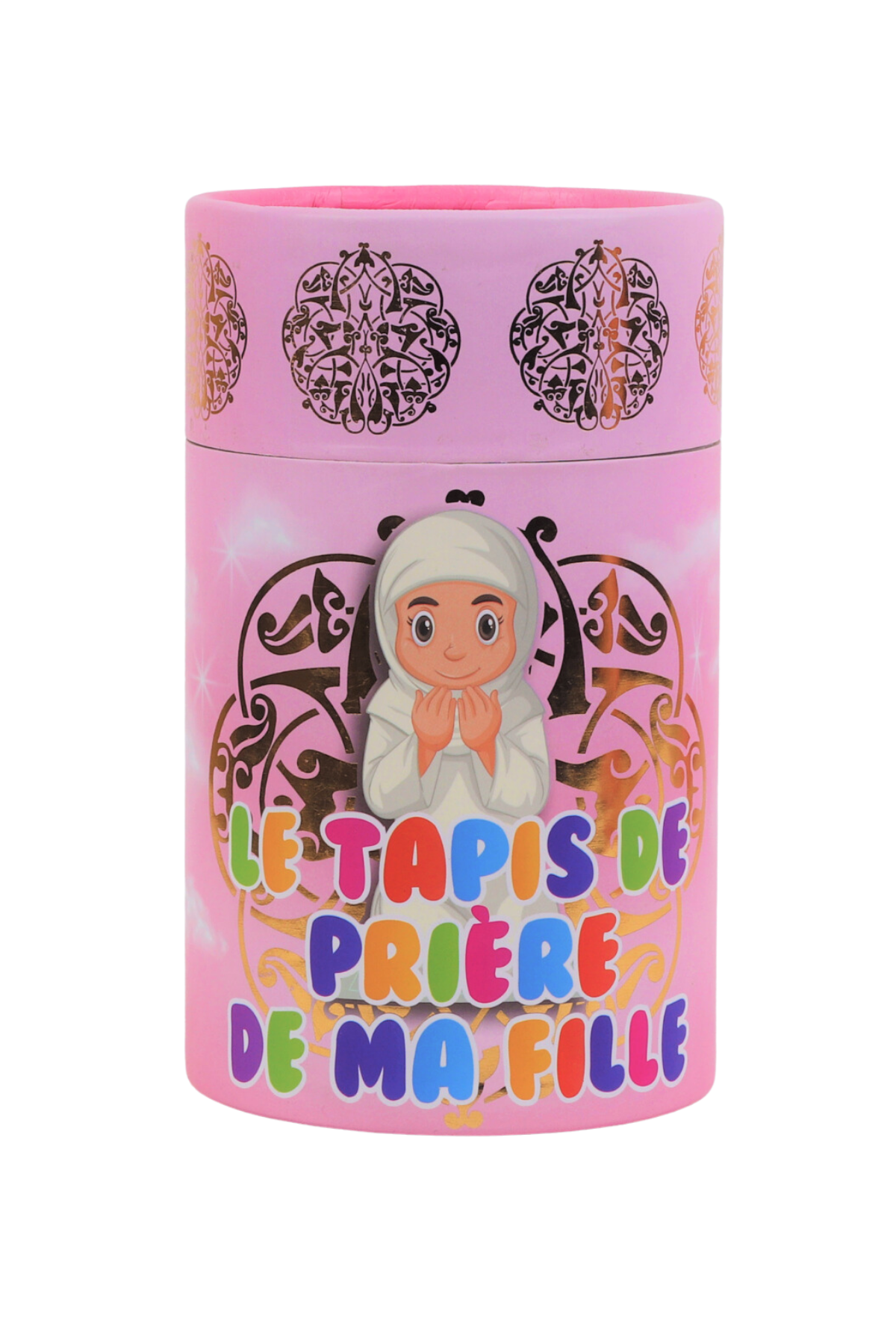 Silindir Çocuk Seti PEMBE - FRANSIZCA