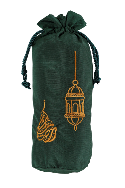 Silindir Şantuk Ramazan Model (Seccade+Tespih) YEŞİL