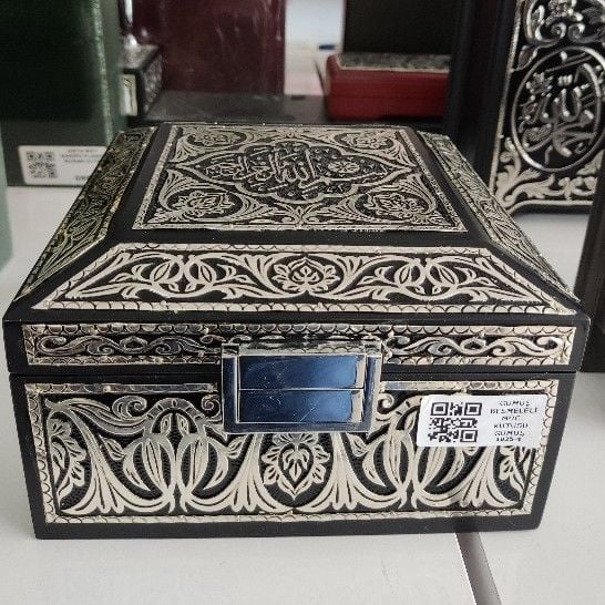 Gümüş BES. Mücevher Kutusu