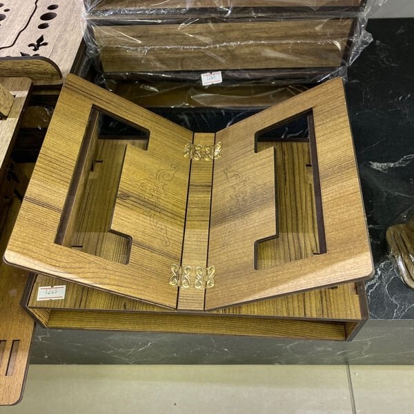 Masaüstü Kuran Kutulu Lazer Rahle