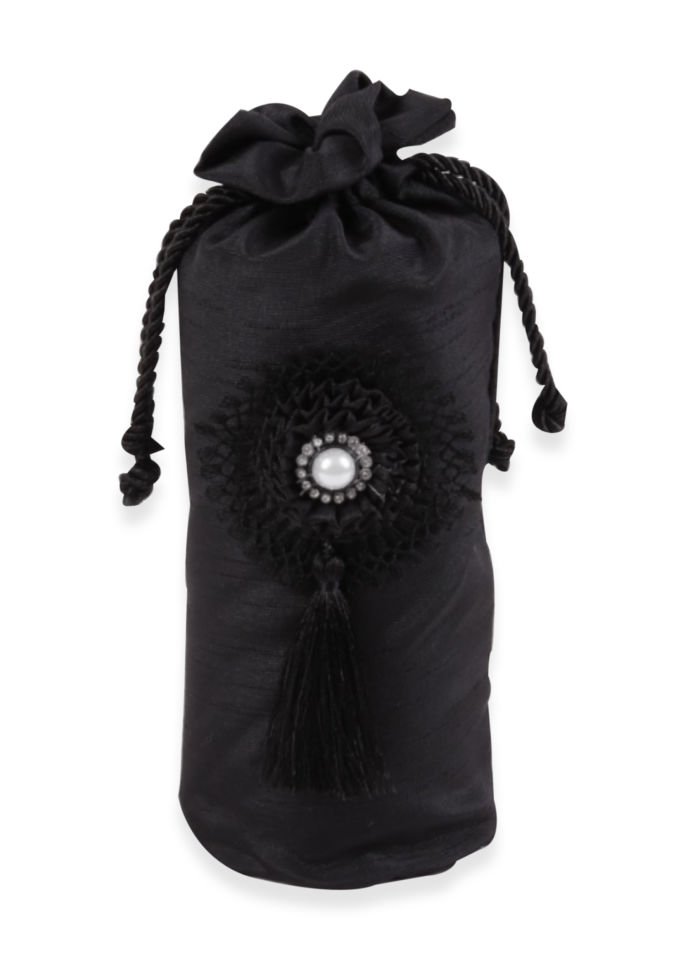 Silindir Kese+Seccade+Tespih) SİYAH