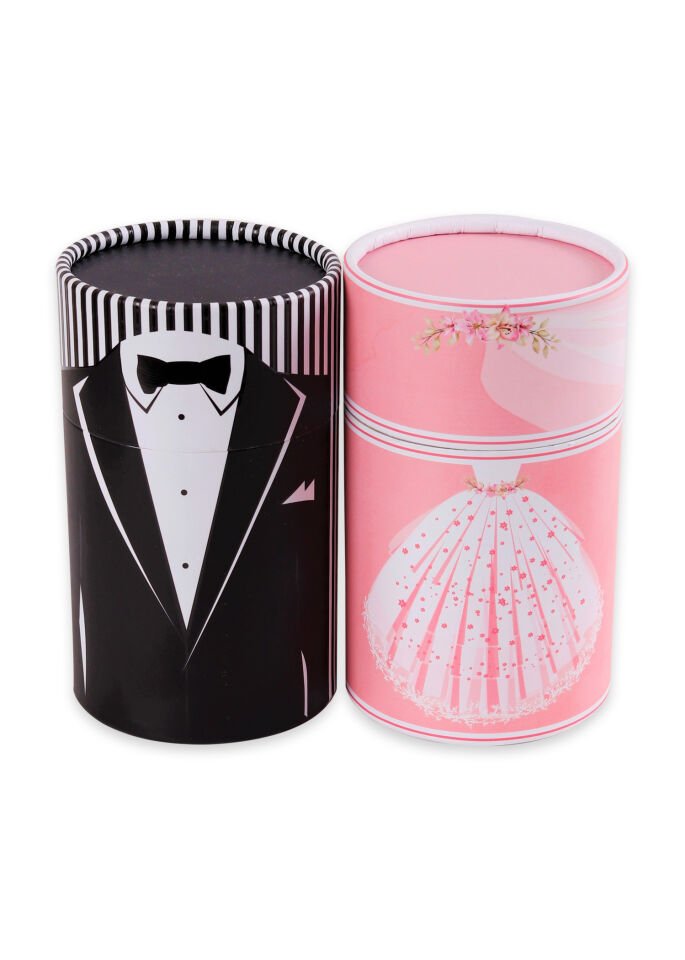 Çeyizlik Silindir Kutu (Seccade+İnci Tespih)