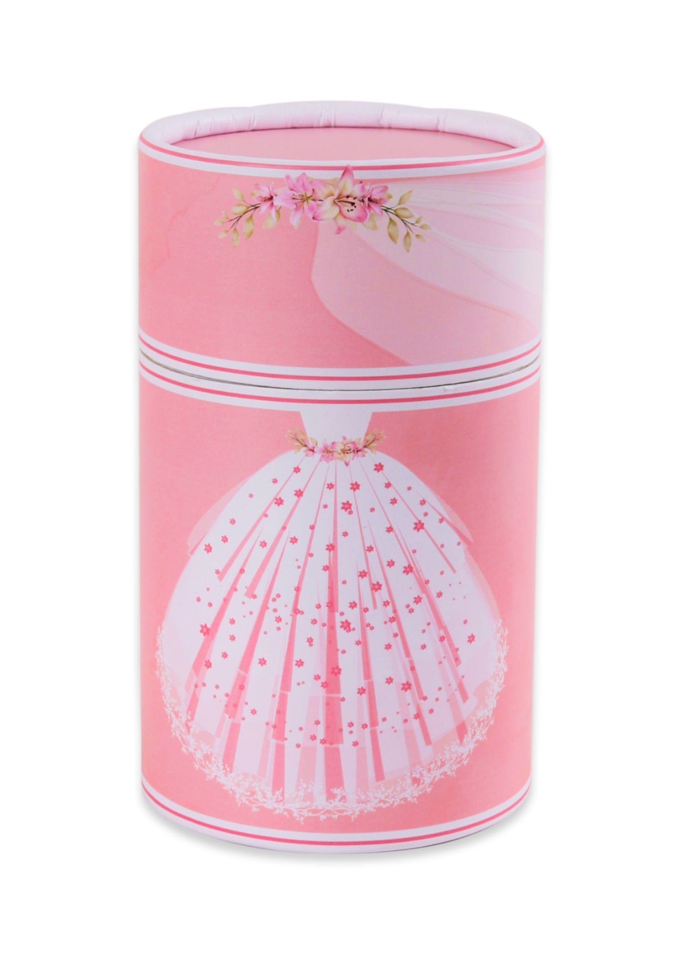 Çeyizlik Silindir Kutu (Seccade+İnci Tespih) GELİN