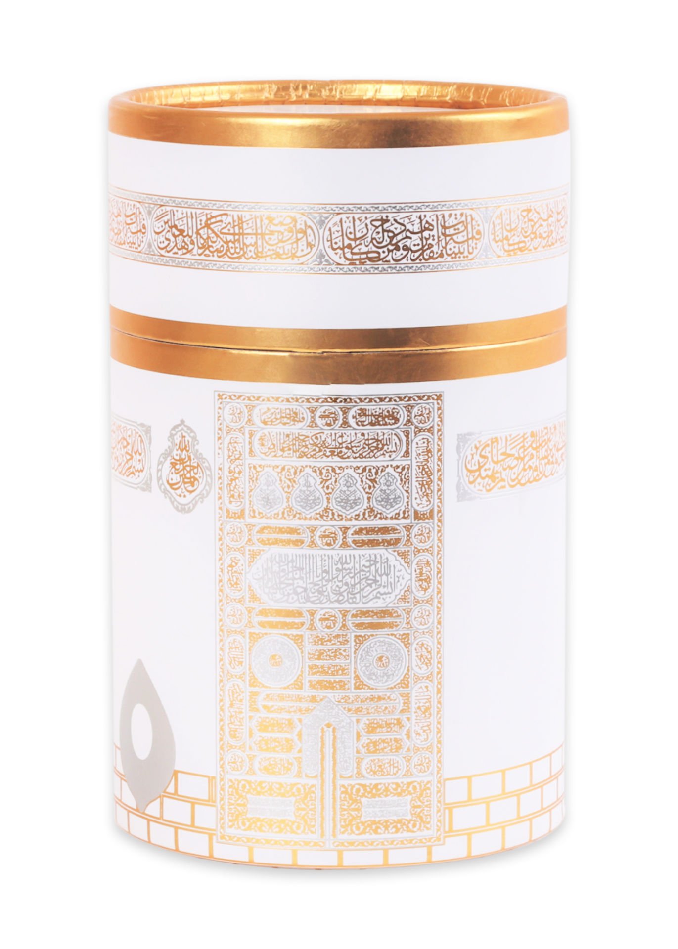 Kabe Model Silindir Kutu (Seccade+Tespih) KREM