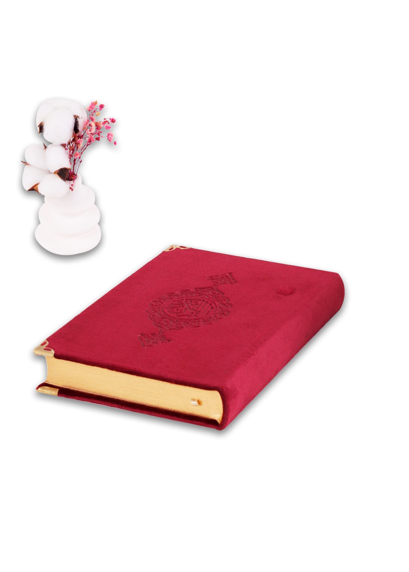 Soğuk Baskılı Kadife Çanta Boy (12*17) BORDO