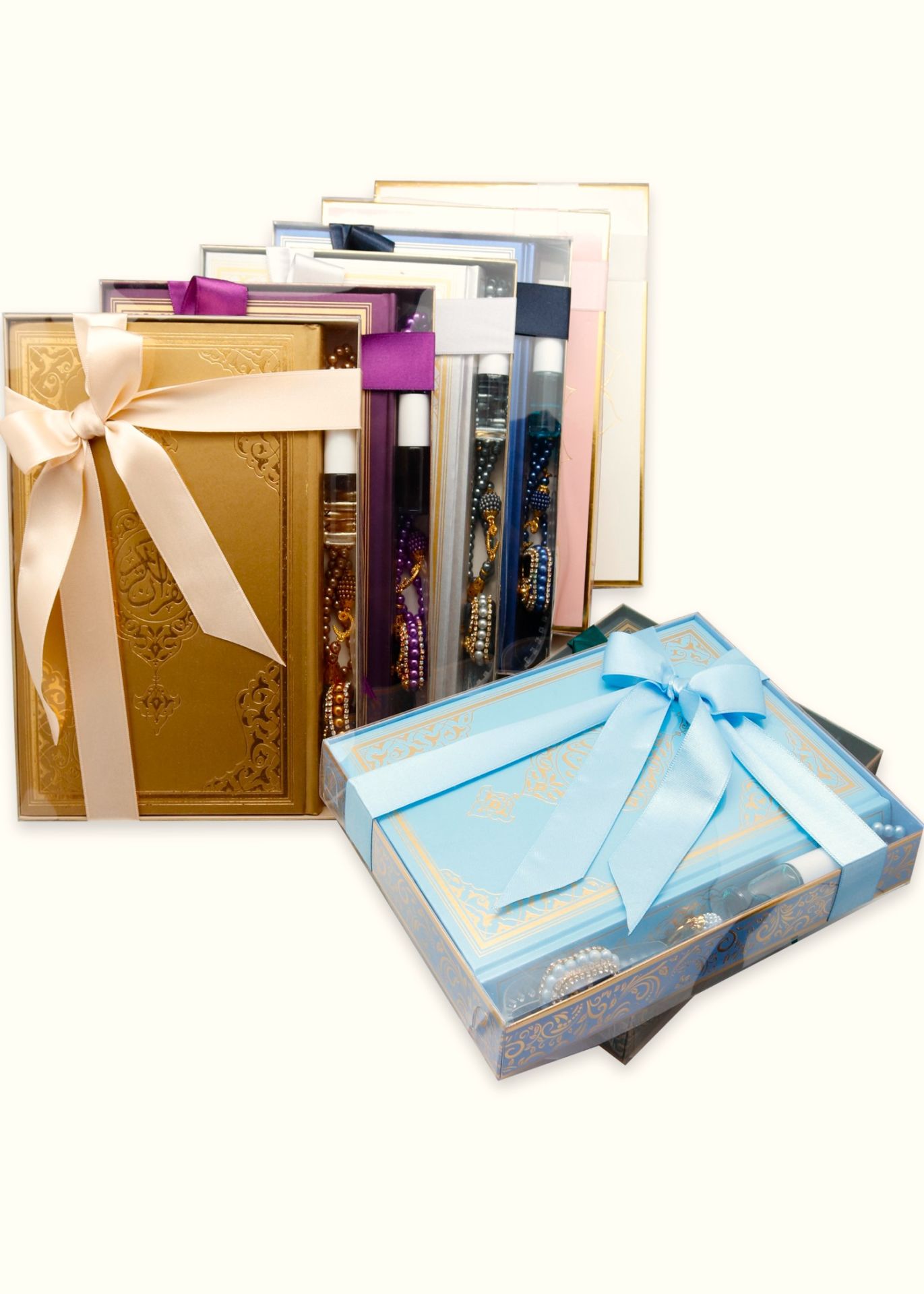 İSMİHAN SERİSİ (Orta Boy Kuran+Tespih+Esans+Zikirmatik)