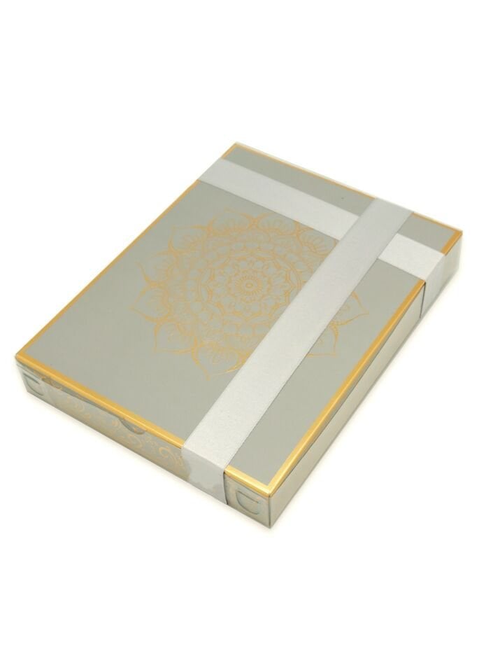 İSMİHAN SERİSİ (Orta Boy Kuran+Tespih+Esans+Zikirmatik) GRİ