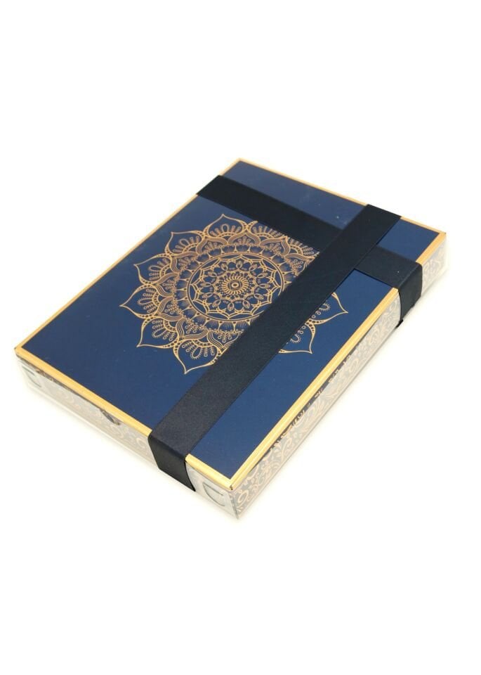 İSMİHAN SERİSİ (Orta Boy Kuran+Tespih+Esans+Zikirmatik) LACİVERT