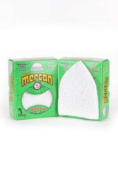 Mercan Takke 12'li BEYAZ