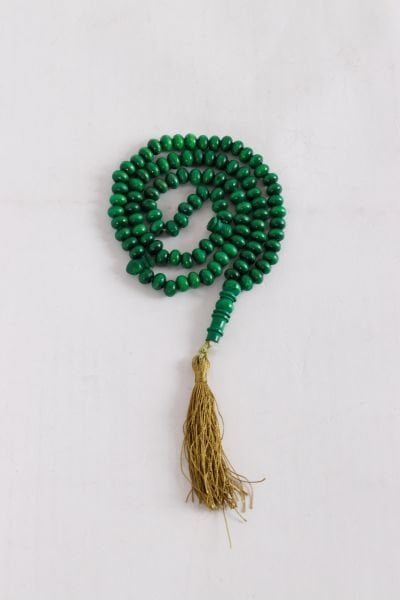 Ağaç Tespih 8mm (ŞİMŞİR) YEŞİL