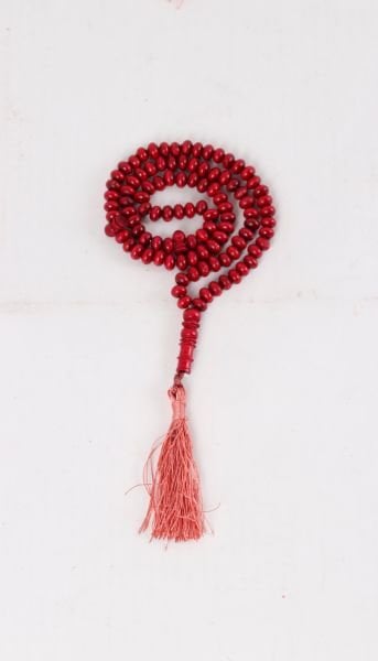 Ağaç Tespih 8mm (ŞİMŞİR) BORDO