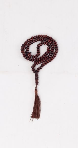 Ağaç Tespih 8mm (ŞİMŞİR) KAHVERENGİ