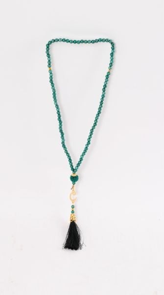 İnci Vavlı Tespih YEŞİL