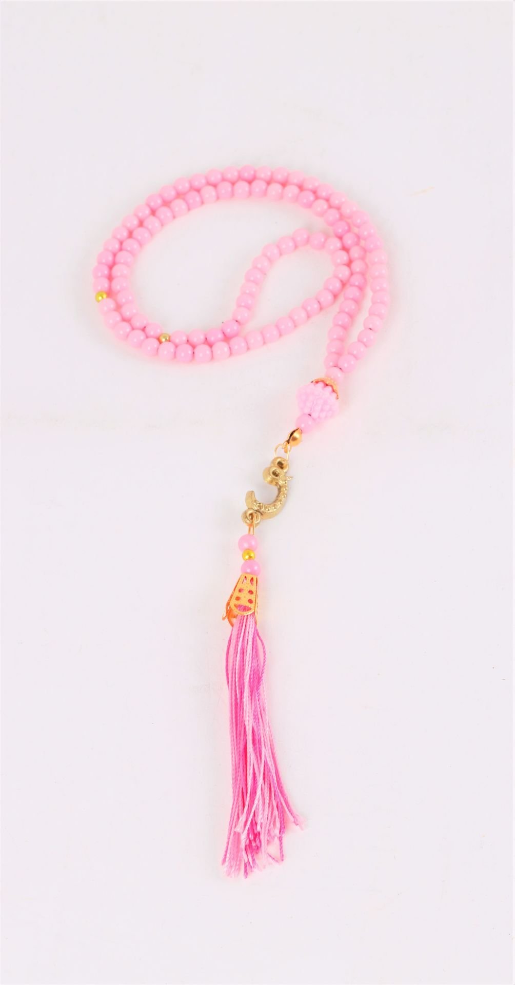 İnci Vavlı Tespih PEMBE