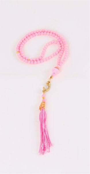 İnci Vavlı Tespih PEMBE