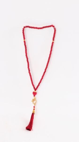 İnci Vavlı Tespih BORDO