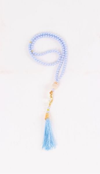 İnci Vavlı Tespih BEBE MAVİ