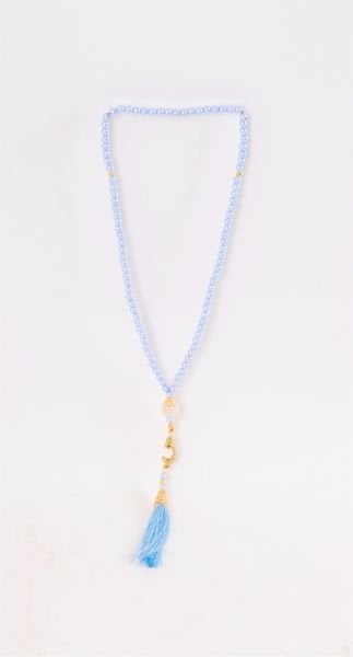 İnci Vavlı Tespih BEBE MAVİ