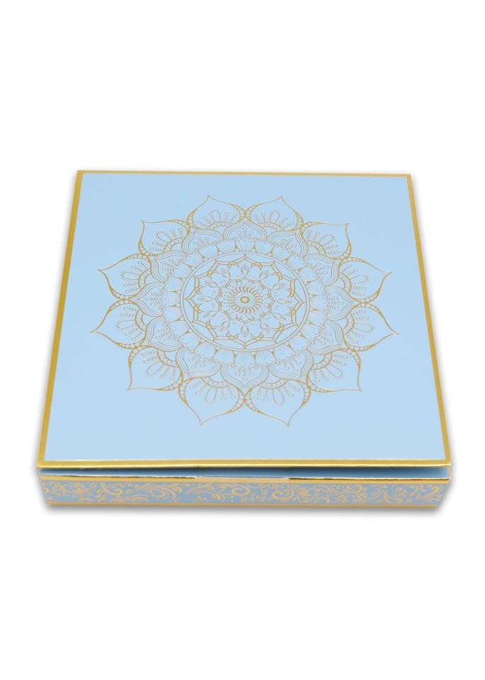 RAMAZAN ÇOÇUK SET VARAKLI KUTU MAVİ RENK - PEMBE RENK