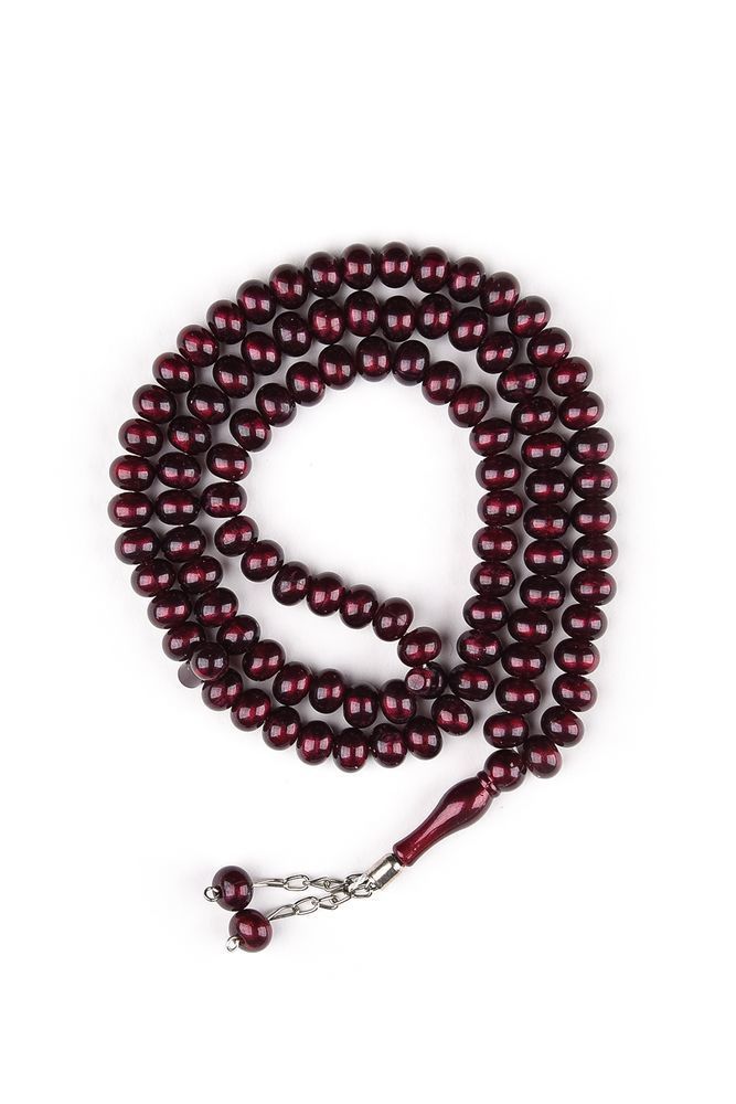 Sedefli Tespih 10mm BORDO