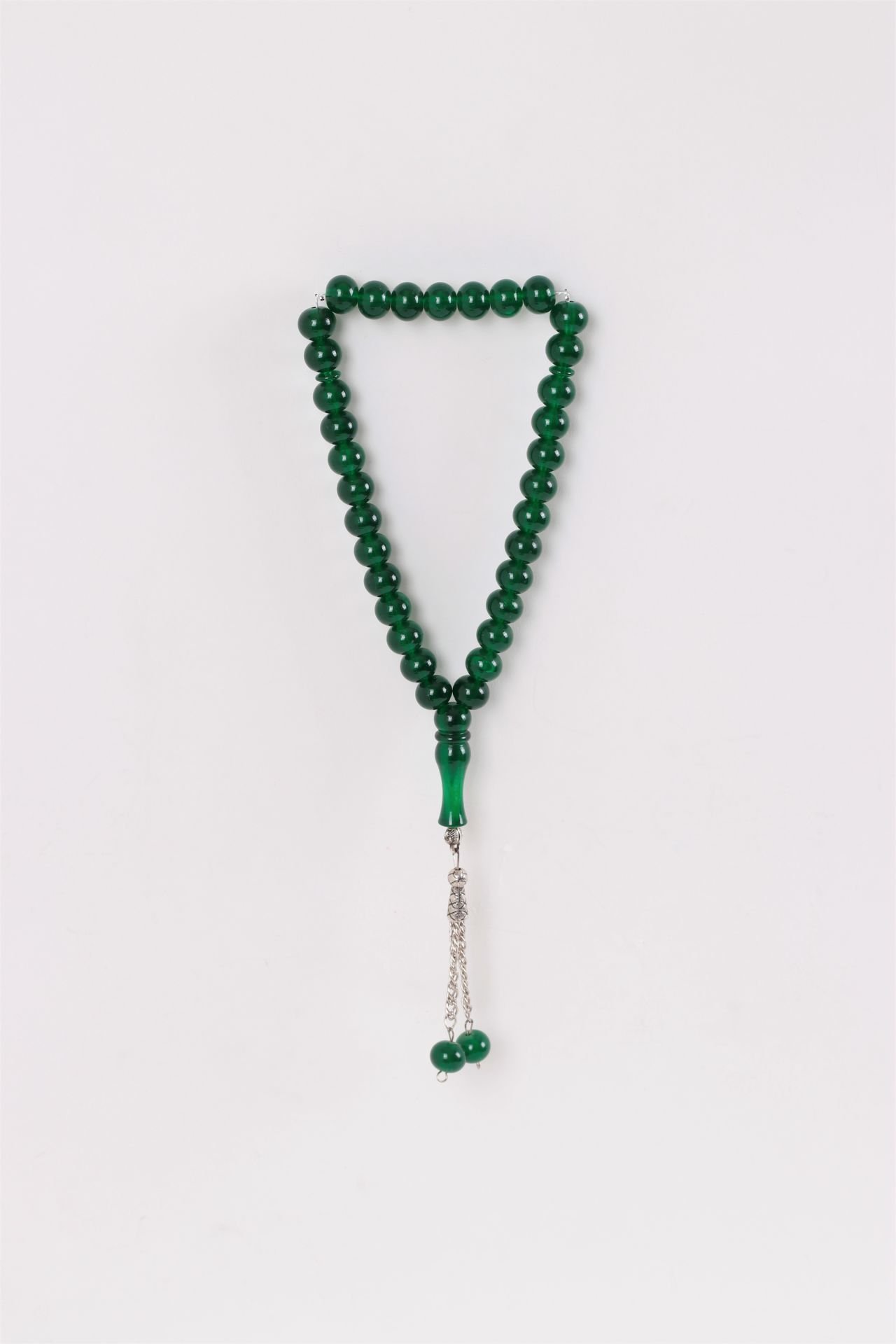 33'lük 14mm Tespih YEŞİL