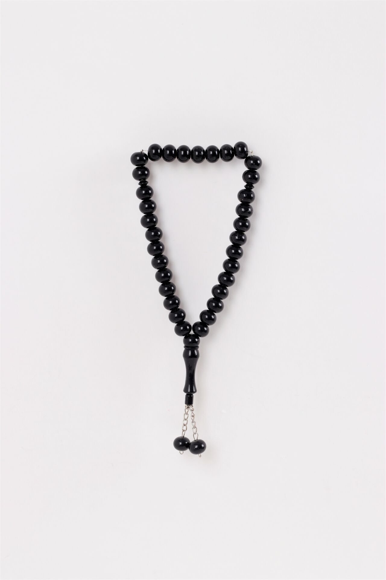 33'lük 14mm Tespih SİYAH