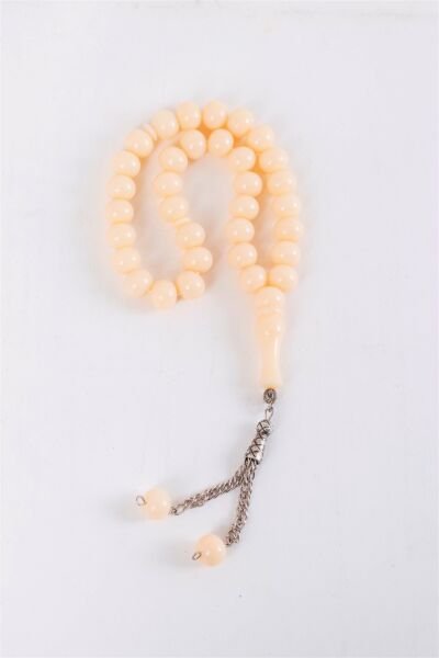 33'lük 14mm Tespih KREM