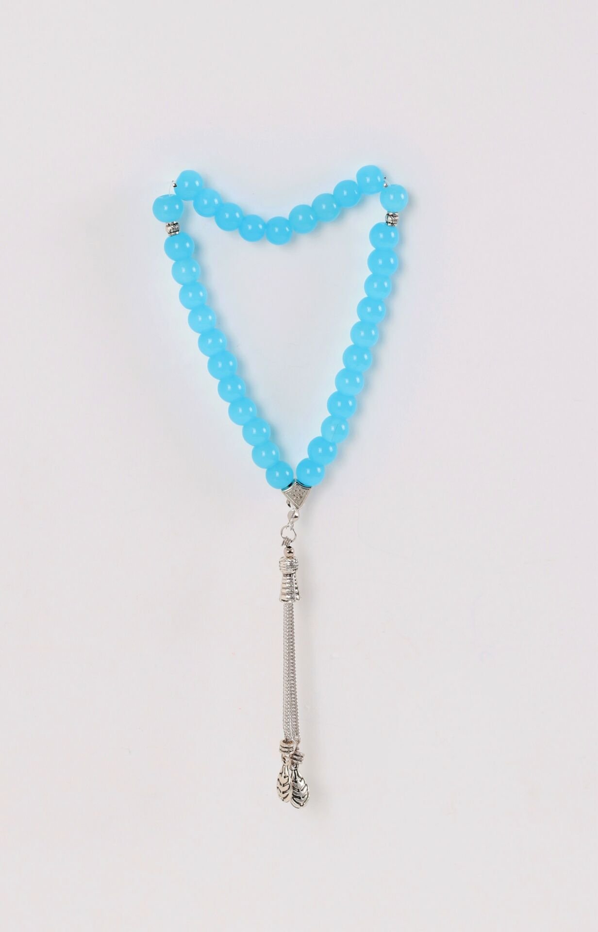 33'lük 14mm Tespih TURKUAZ