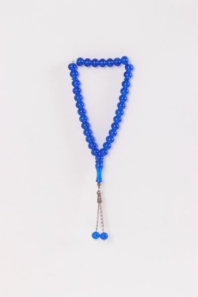 33'lük 14mm Tespih LACİVERT