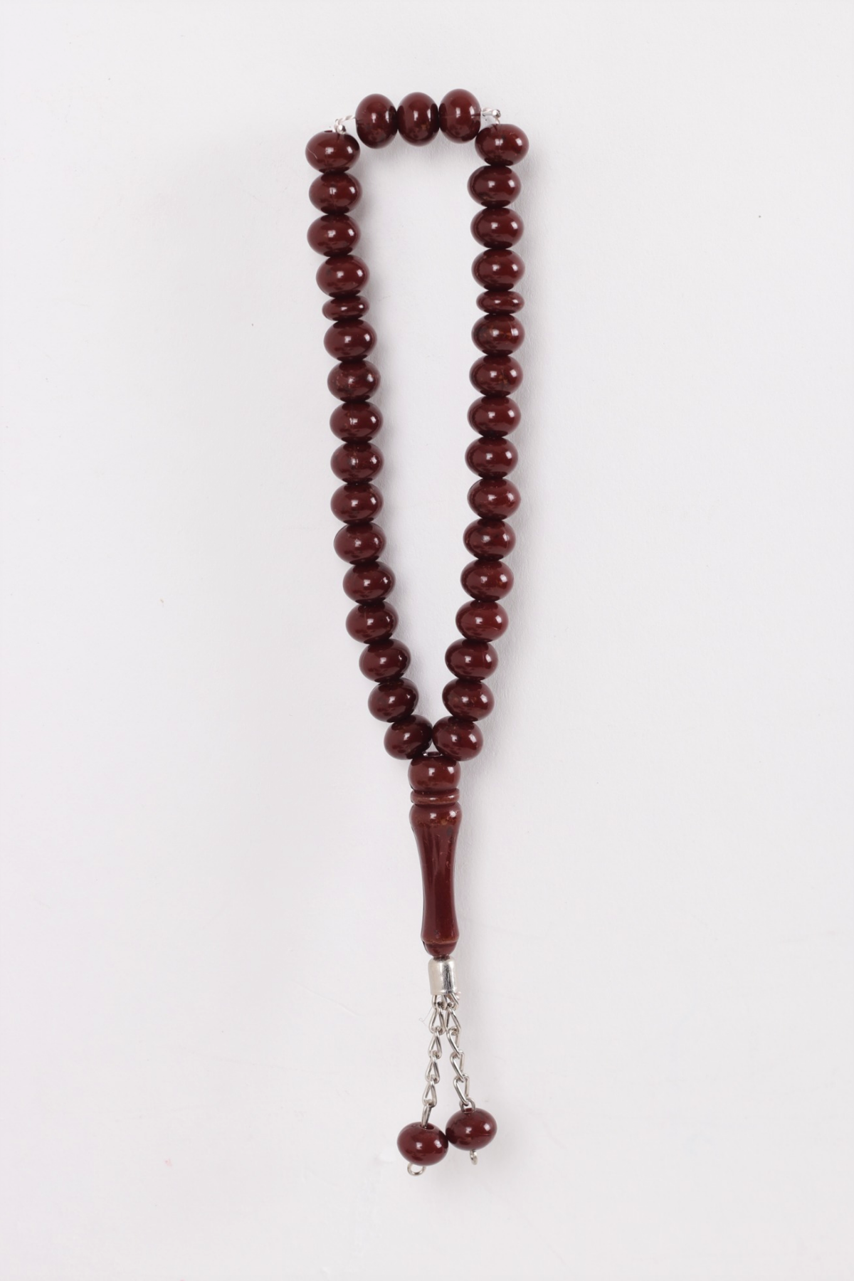 33'lük 10mm Mono Tespih KAHVERENGİ