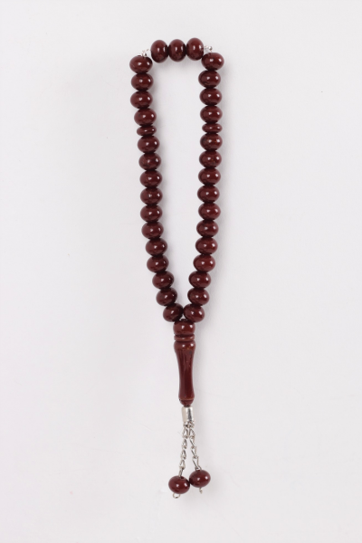 33'lük 10mm Mono Tespih KAHVERENGİ