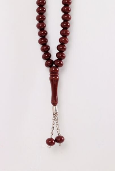 33'lük 10mm Mono Tespih KAHVERENGİ