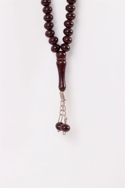 33'lük 10mm Mono Tespih KOYU KAHVERENGİ