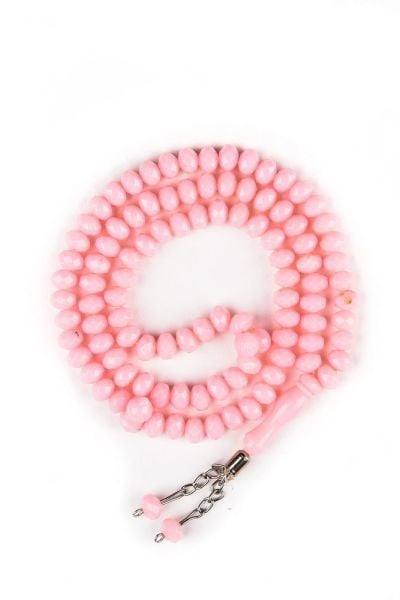 99'lu Zümrüt Kristal Kesim Tespih 9mm PUDRA