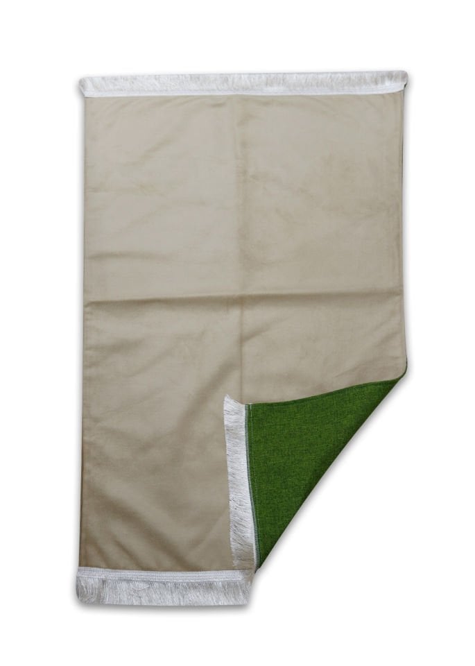 Kadife Düz Seccade GOLD