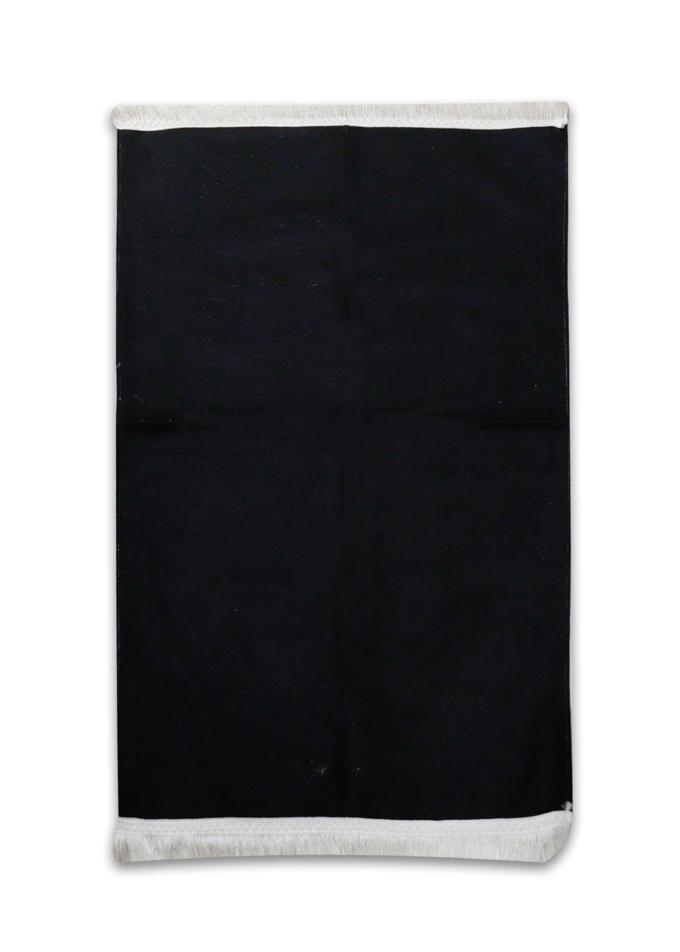 Kadife Düz Seccade SİYAH