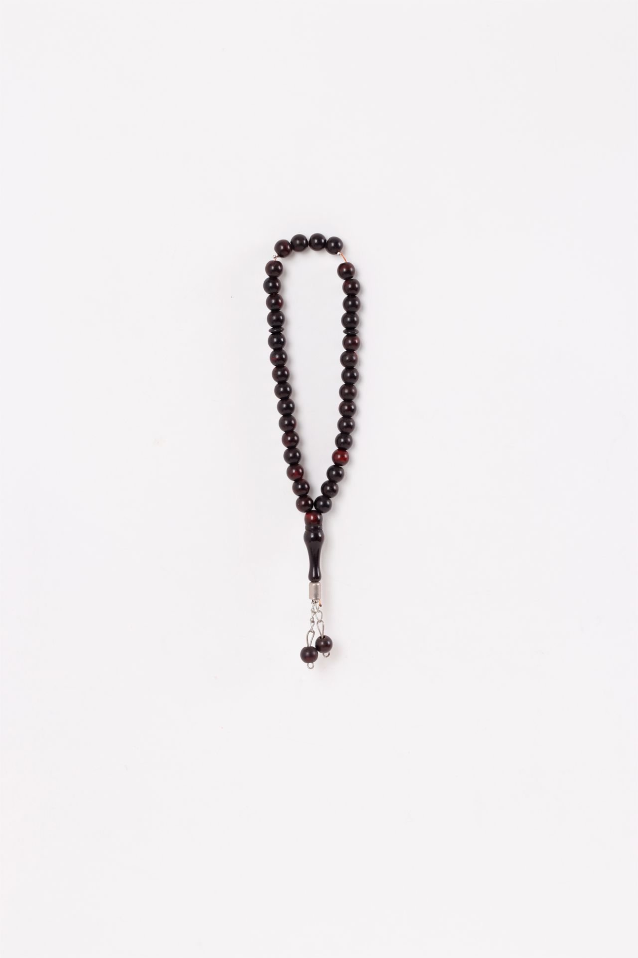 33'lük 8mm Tespih (MONO) SİYAH