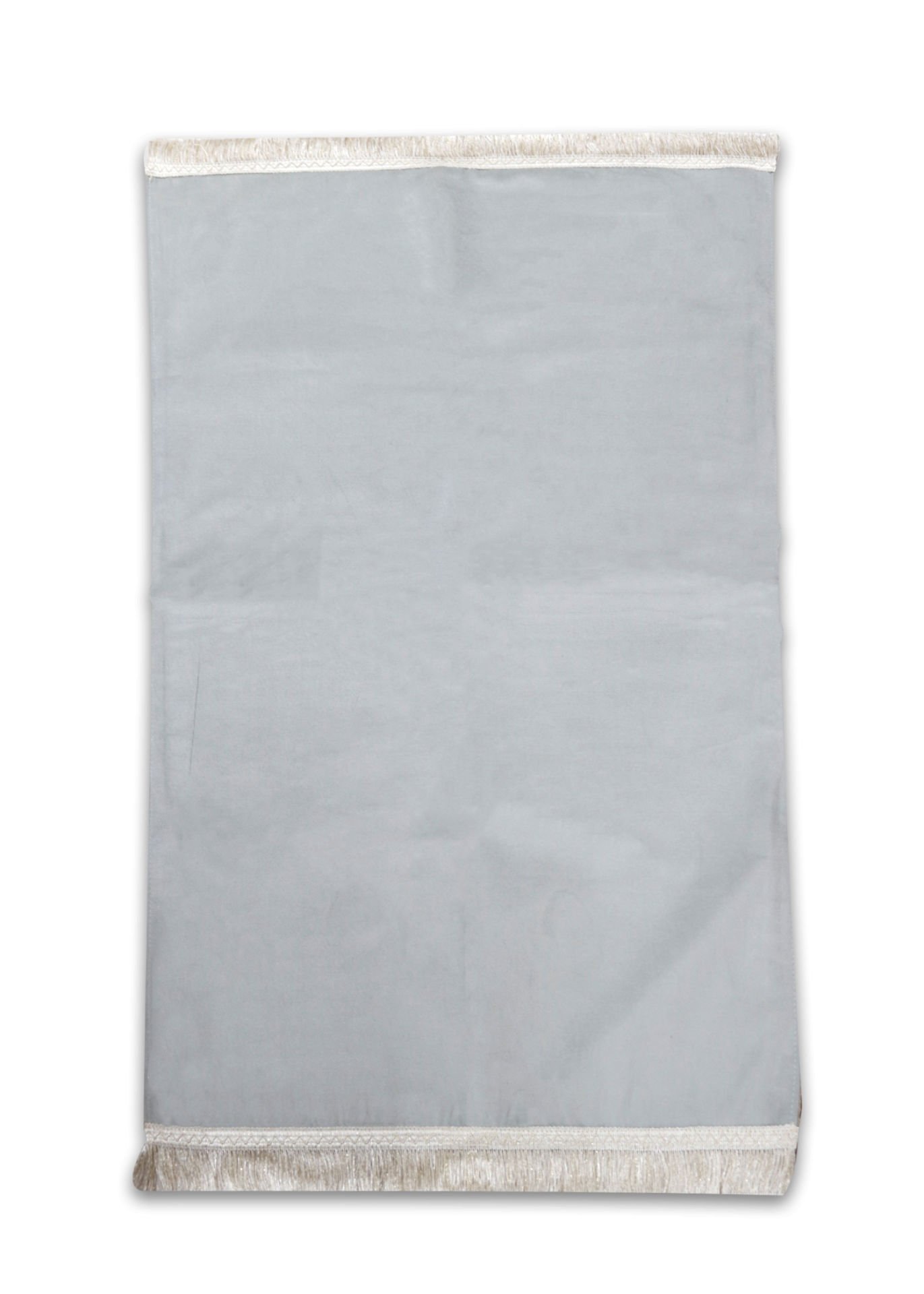 Kadife Düz Seccade GRİ