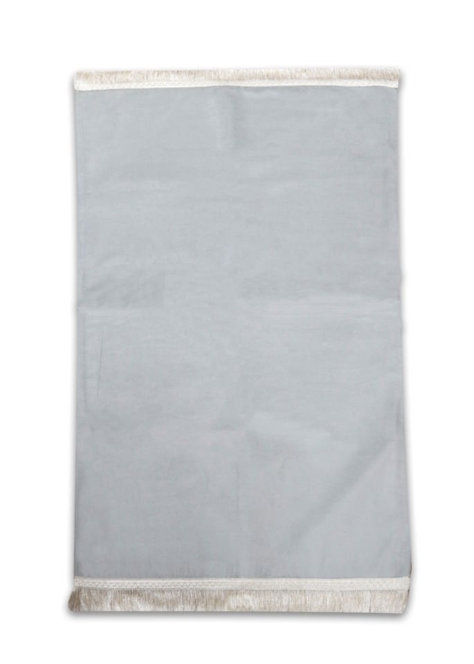 Kadife Düz Seccade GRİ