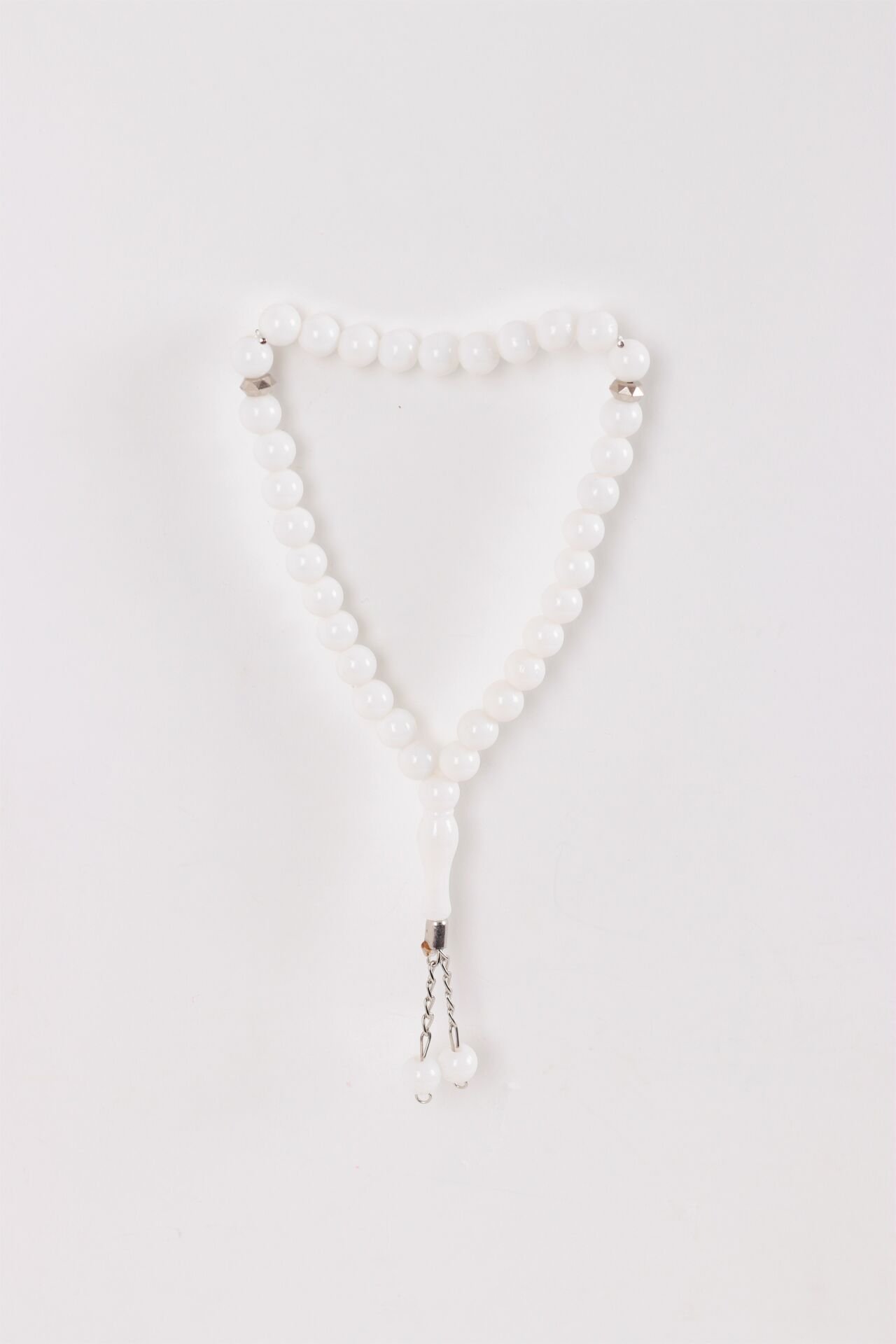 33'lük 10mm Demir Püskül BEYAZ