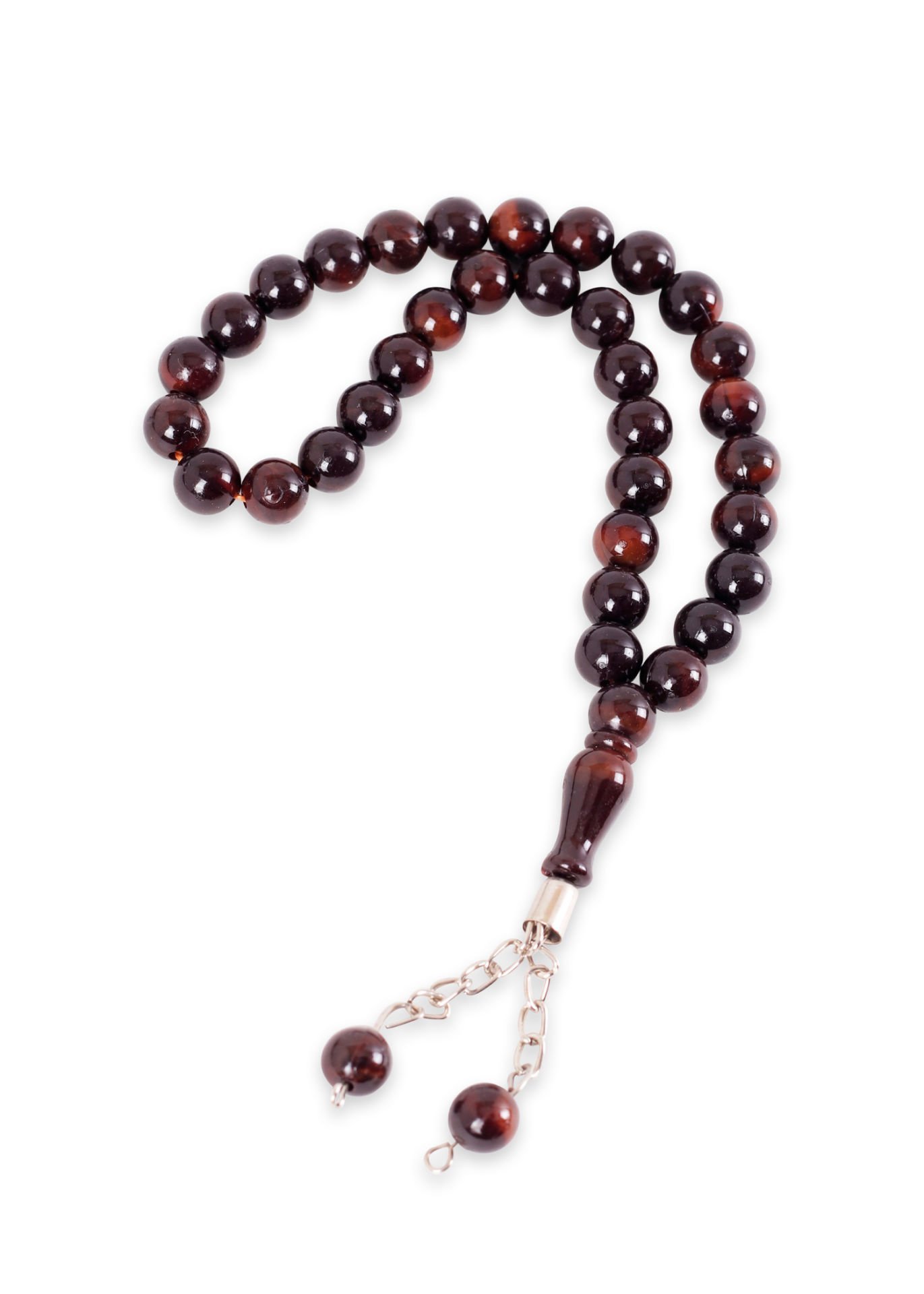 33'lük 8mm Demir Püskül KIRCILLI SİYAH