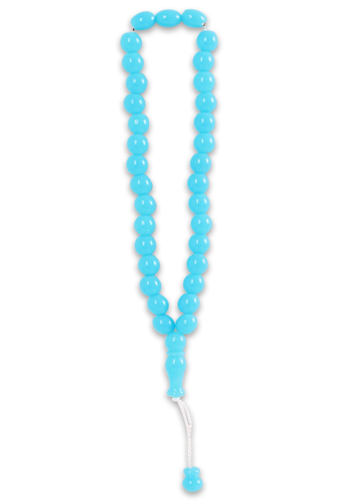 33'lük 7mm Arpa Model Tespih MAVİ